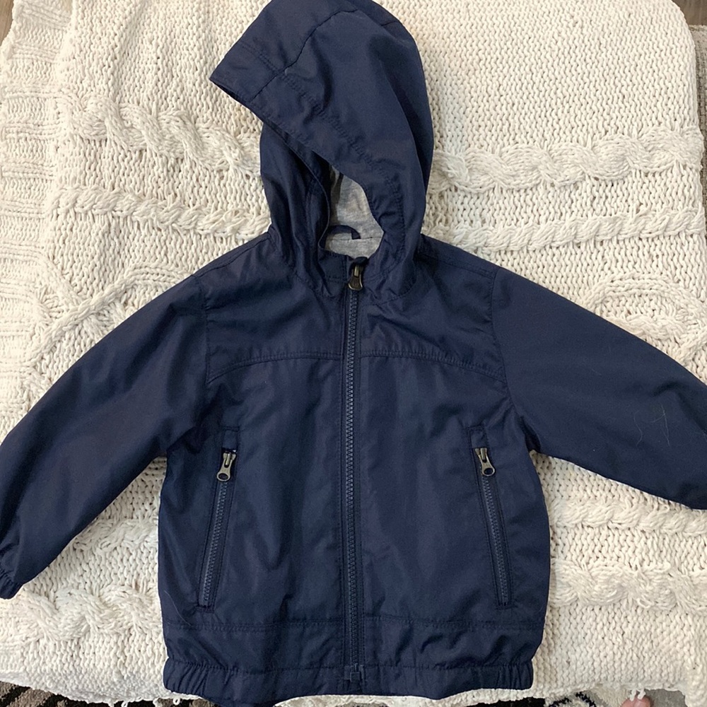 Baby Gap navy blue windbreaker